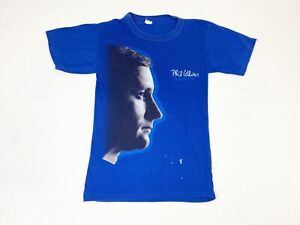 Vintage 1982 Phil Collins T-shirt Concert Tour Rock Music Pop Single Stitch