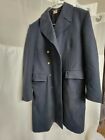 Military Trench Coat Long navy wool, for reenactment
