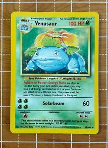 Pokémon - Venusaur - 15/102 - Holo Unlimited -  High Grade