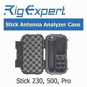 RigExpert Custom Fitted Storage Case for Stick Pro XPro 230 500 Antenna Analyzer
