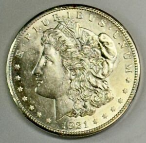 1921 S Morgan Silver Dollar. BU!