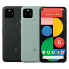 Google Pixel 5 - 128GB GD1YQ - Black and Green - (Factory Unlocked) -  B Grade