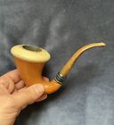 New ListingVintage Smoking Pipe Sherlock Holmes Gourd Calabash Meerschaum Bakelite Large