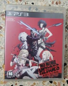 No More Heroes: Eiyuutachi no Rakuen PS3 Japanese version Complete US Shipper