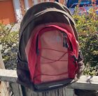 North Face Backpack Jester Brown With Pink Front Laptop Womens Flex vent Hiking