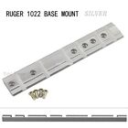 SILVER Low Profile Scope Mount Weaver And Dovetail fits Ruger 1022 10/22