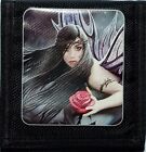 ANNE STXX Rose Fairy - Wolf Girl Tri-Fold Wallet Coin Pocket 9 Card Slot Black