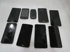 Lot of 9 LG Cell Phone/ untested for parts