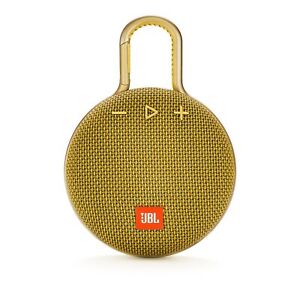 JBL Clip 3 Mustard Yellow Bluetooth Speaker (Open Box) Damaged Box