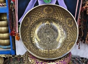 Large Tibetan Singing Bowl Set - 12