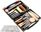 50 Piece Leather Working Tool Kit Crafting