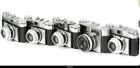 5x Camera Royer Savoy Type 1 35mm Camera  Lens Som Berthiot  2.8/50mm  Set