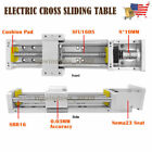 Electric Cross Slide Sliding Table 200mm Travel Linear Stage SFU1605 XYZ Axis