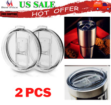 2 Replacement Lids For 30 Oz Stainless Steel Tumbler Travel Cup Fits OF Inner D