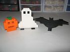 LEGO HALLOWEEN PUMPKIN, BAT, GHOST BUILT FOR DISPLAY AND PICTURES