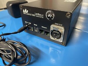 CDS LanBox LC DMX 250 Channel Controller Interface 512 Channels Made In Holland