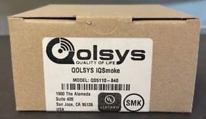 Brand New Qolsys QS5110-840 IQ Wireless Smoke and Heat Detector