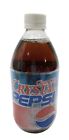 Vintage Crystal Pepsi Glass Bottle Sealed Unopened 16oz Clear Cola 1990s NOS