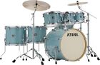 Tama drums set Superstar Classic Maple Light Emerald Blue Green Lacquer 7pc kit