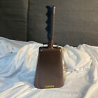 WMM Copper Hand Held Cow Bell Cheering Instrument Sports Music Events 11”