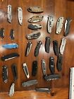 20+|- ASSORTED EDC Knives. Kershaw, Gerber, Crkt, Smith+Wesson, etc. $215+ value