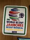 2019 (24th) Boy Scout World Jamboree GREEN Border Pocket Patch. Mint Condition!