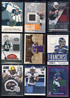 80 ct lot of Nfl footballauto relic jersey card lot
