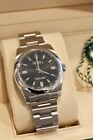 Rolex Oyster Perpetual 36mm 116000 Bright Black Box and Papers