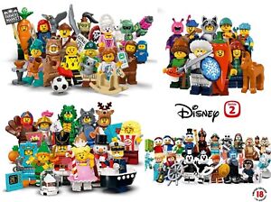 LEGO Marvel Series 2, 24, 23, 22, Disney 100 Collectible Minifigures Authentic