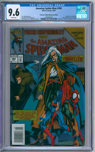 Amazing Spider-Man 394 CGC Graded 9.6 NM+ Newsstand/Collector Marvel Comics 1994