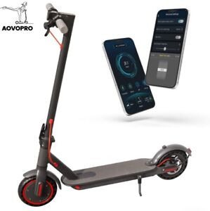 AOVOPRO Folding Adult Electric Scooter M365 ES80 Commuter EScooter  31KM xmas