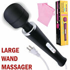 Handheld Massager 20 Speed Wand Vibrating Massage Magic Full Body Therapy Motor
