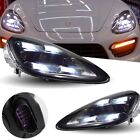 Pair Headlights For Porsche Cayenne 958 2011-2014 2015-2018 LED Front Head Lamps (For: Porsche Cayenne)