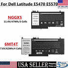 ✅6MT4T NGGX5 Battery For Dell Latitude E5270 E5470 E5570 Precision M3510 Series