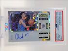 CHET HOLMGREN 2022-23 CONTENDERS CRACKED ICE RC AUTO JERSEY # 7/25 V PSA 9 Q0920
