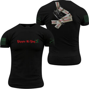 Grunt Style Yippie Ki Yay 2.0 T-Shirt - Black
