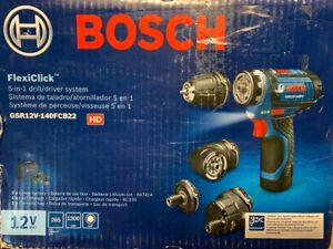 Bosch Chameleon 12-volt 1/4-in Cordless Drill Charger 2-Batteries W/case