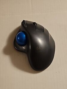 Logitech M570 Wireless Trackball Mouse With Dongle Tested Works Great