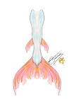 SILICONE MERMAID MERMAN TAIL MONOFIN DIVING COSPLAY CO-BRANDING STYLE 3
