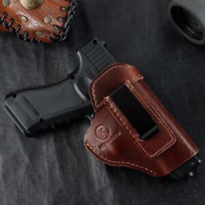 IWB Brown Leather Holster for Taurus G2/G3/G2C/G3C/PT111/PT140- Right Hand Draw