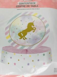 Unicorn Party  Centerpiece Pink Gold  9