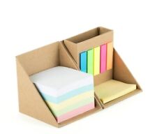 Lot of 12 Sets - Deluxe Office Desk Caddy – Desk-In-A-Box – Kraft Color