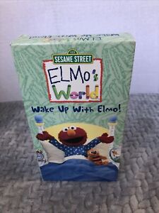 Wake Up With Elmo *Case Only And Sesame Street 25th Musical Celebration VHS