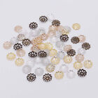 500 pcs Filigree Flower 9mm Bead Caps End Caps for Craft DIY Jewelry Making