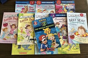 Lot of 12 Level 1-3 Ready to-I Can Read-Step into Reading-Learn Read Books MIX