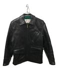 Aero leather S Size Horse Hide Leather jacket Black