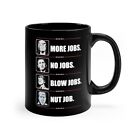 Best Funny Trump Anti Democrats Biden Coffee Mug Adult Humor 11oz Black Mug