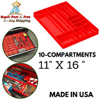 Pliers Garage Organizer Tray Tool Storage Sorter Wrench Box 10 Compartments NEW