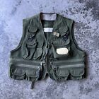 Vintage 90s Columbia Sportswear Fishing Tactical Vest Mens Size Large Green