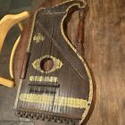 Rare Vintage Lyre Harp Antique early 1900s